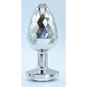 MyPlayToys Plug Ikonik Diamond M 7 x 3.3cm Argent